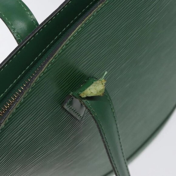 LOUIS VUITTON Epi Saint Jacques Poignees Long Bag Green - Picture 7 of 16